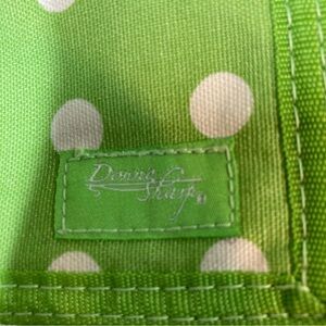 Donna Sharp Green Polka Dot Crossbody Bag new without tag